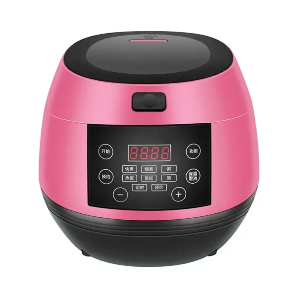 Upgraded 3L Smart Rice Cooker Cylinder 500W Car Noodles Cooker Liner Upgraded Non-stick Rice Cooker Electric OEM Stainless Steel