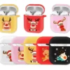Customized Christmas Gifts Cute TPU Earphone Accessories, Headphones Charging TPU Cases For Apple Airpods