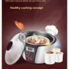 Tianji Electric Crock Pot China Health Cooker Stainless Steel OEM Automatic Multi Slow Stew Cooker with Ceramic Liner