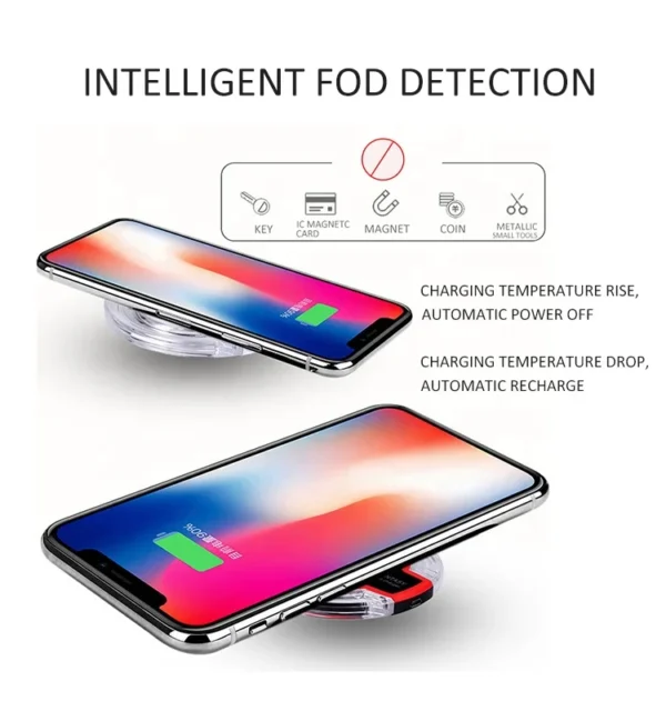 Premium Universal K9 5W Wireless Charging QI Wireless Phone Charger For iPhone Samsung All Smart Phone