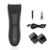Waterproof Electric Bikini Groin Hair Groomer Trimmer Shaving Machine For Men