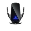 Best Selling Product 2024 Q3 Smart Sensor Car Wireless Charger 15W Qi Fast Charging Auto-clamping Car Phone Holder for Iphone15