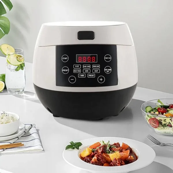 H2446c0f60f85479e8871bd3233b54435x.webp 3L Smart Home Appliances Rice Cooker Electric Multi-function Low Sugar Mini Rice Cooker