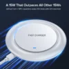 EONLINE LED 10W 15W Fast Wireless Charger For Samsung Galaxy S20 S10 S9 S8 Note 10 9 USB Qi Charging Pad For iPhone 14 13 Pro