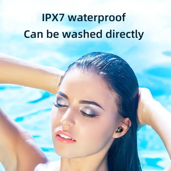 F9 Cheapest Waterproof Wireless TWS Audifonos Gaming Earphones F9-5 Bt 5.0 Tws Led  Bluetooth headphone