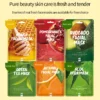 ENVISHA TOP Hot Products Of 2022 Private Label Vegan Face Mask Whitening And Moisturizing Sheet Fruit Facial Mask