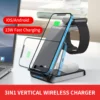 15W wireless charger 3in1 wireless charging stand dock mobile phone universal  wireless charger top sellers 2023
