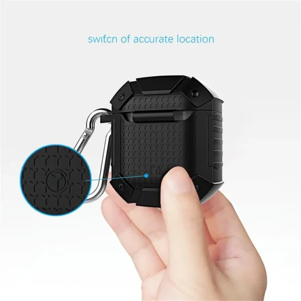 Super Protect Shield Tough Armor Case For Airpods Armour Hard Cover Earpod Anti-drop Case With Retail Box