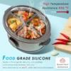 Multi-Purpose Soup Pot Heat Resistant Reusable Compatible Insert Oval Cooker Divider Crock Pot Silicone Crockpot Slow Liner