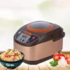 8 in 1 Stainless steel 5L slow cooker steamer saute warmer keep warm rice cooker