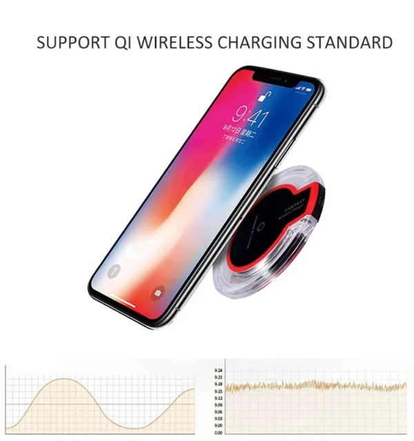 Premium Universal K9 5W Wireless Charging QI Wireless Phone Charger For iPhone Samsung All Smart Phone