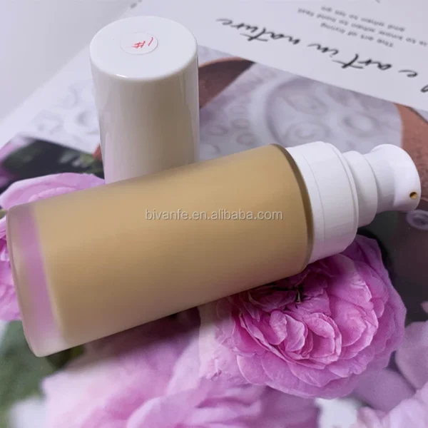 bulk small order makeup liquid private label vegan full cover water proof skin foundation