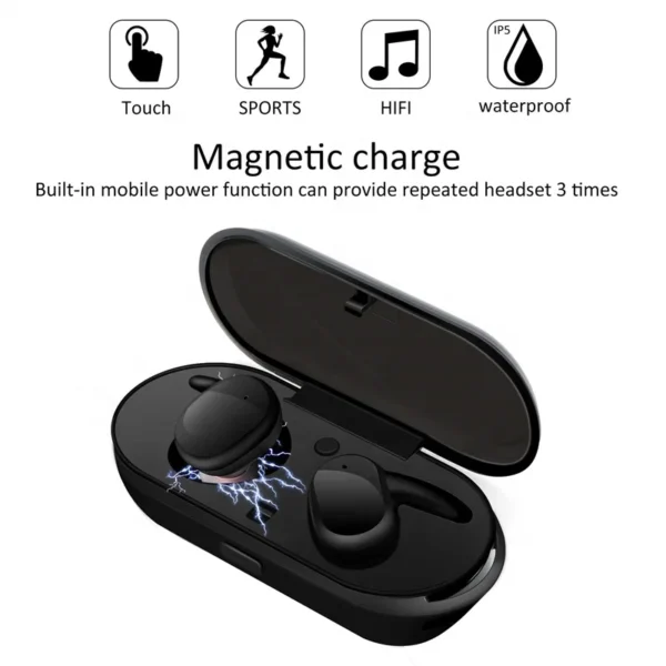 True wireless tws4 y30 new anc tws headphones earphone gaming watch earbuds best air pro ear buds f9 noise cancelling earbuds