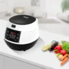 Upgraded 3L Smart Rice Cooker Cylinder 500W Car Noodles Cooker Liner Upgraded Non-stick Rice Cooker Electric OEM Stainless Steel