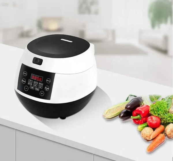 Upgraded 3L Smart Rice Cooker Cylinder 500W Car Noodles Cooker Liner Upgraded Non-stick Rice Cooker Electric OEM Stainless Steel