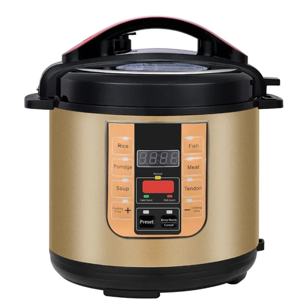 Hb51fe5e36f7645328e72e7189469176fq.webp Household Genuine Special Offer 4L/5L/6L/8L Mechanical Knob Slow Automatic Pot Electric Pressure Cooker