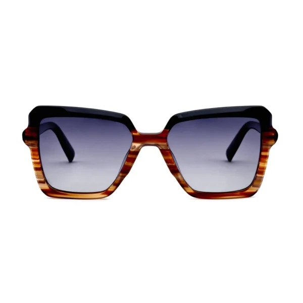 2025 Cat Eye Big Frame Square Shade Pointed Sharp Sun Glasses Stylish Cool Fashion Trendy Unisex Adult Acetate Sunglasses