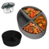 Multi-Purpose Soup Pot Heat Resistant Reusable Compatible Insert Oval Cooker Divider Crock Pot Silicone Crockpot Slow Liner