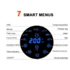 1300W 2.6L Basket Digital Touch Control Multi-functional Electric Power Non Stick Air Fryer