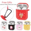 Customized Christmas Gifts Cute TPU Earphone Accessories, Headphones Charging TPU Cases For Apple Airpods