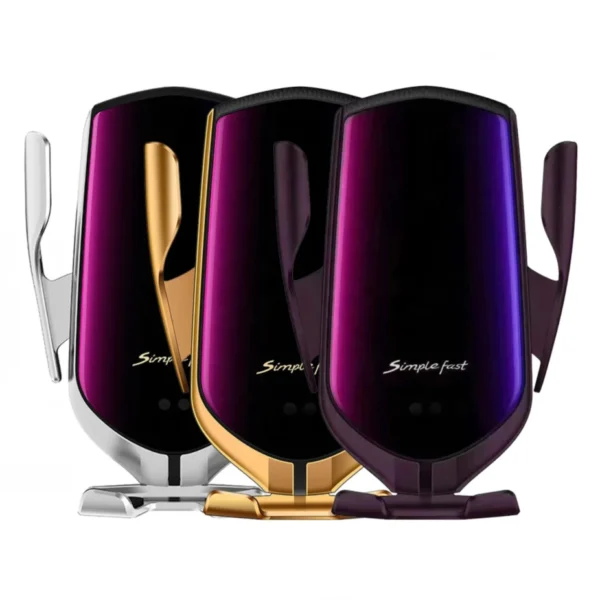 R1 Smart Infrared Sensor Car Wireless Charger Air Vent Mount Smart Automatic Clamping Simple Fast car charger wireless