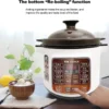 Hef10eb233b7c480eb1224fc07acc4a17b.webp Tonze Electric Stew Pot, 4L Full-automatic Soup Maker Ceramic Inner Pot 3~6 people Healthy Porcelain Slow Cooker
