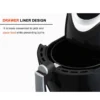 1300W 2.6L Basket Digital Touch Control Multi-functional Electric Power Non Stick Air Fryer