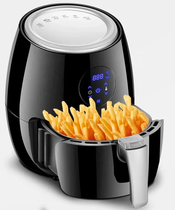 Manufactures hot sale air fryer large capacity air fryer 5.5 liter digital power air fryer wholesale