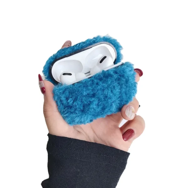 hot autumn winter Plush case for airpod General 1&2 and new airpods pro with Carabiner Japan and Korea