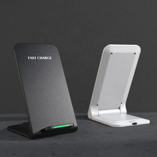 Hfc296a69f15544ab94c763d656a71d78S.webp High Quality Custom multifunction portable charge type c phone charger fast charging Holder 15W Stand Foldable Wireless Charger